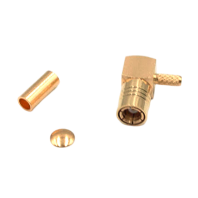 SMB Female Right Angle Connector For RG178 Cable