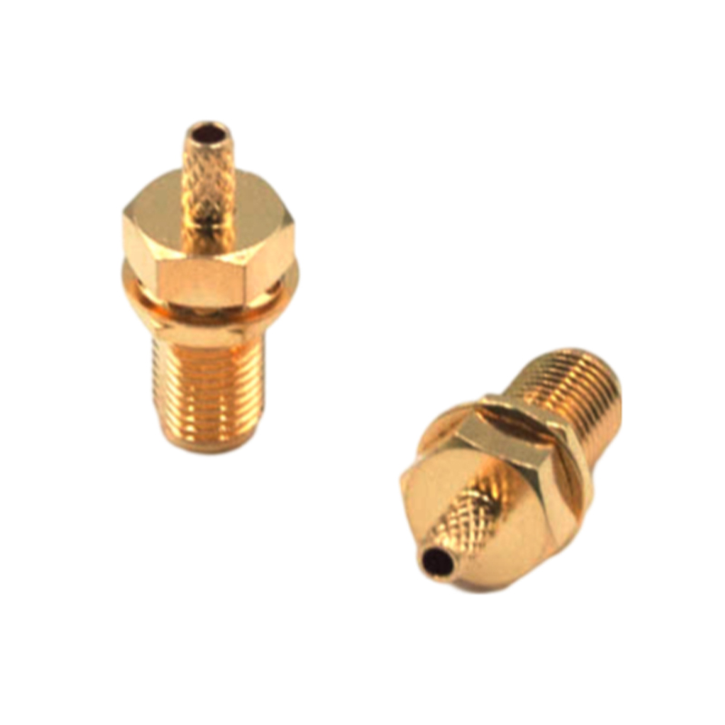 SMA Female Bulkhead Connector For RG174 Cable