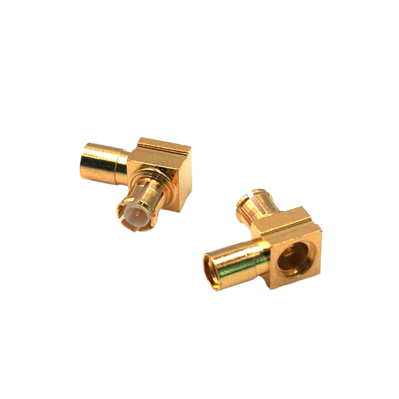 MCX Male Right Angle Connector for RG405 cable