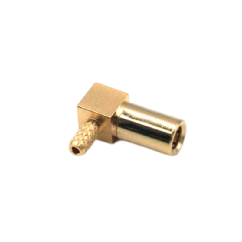 SSMB female right angle connector for RG178 cable