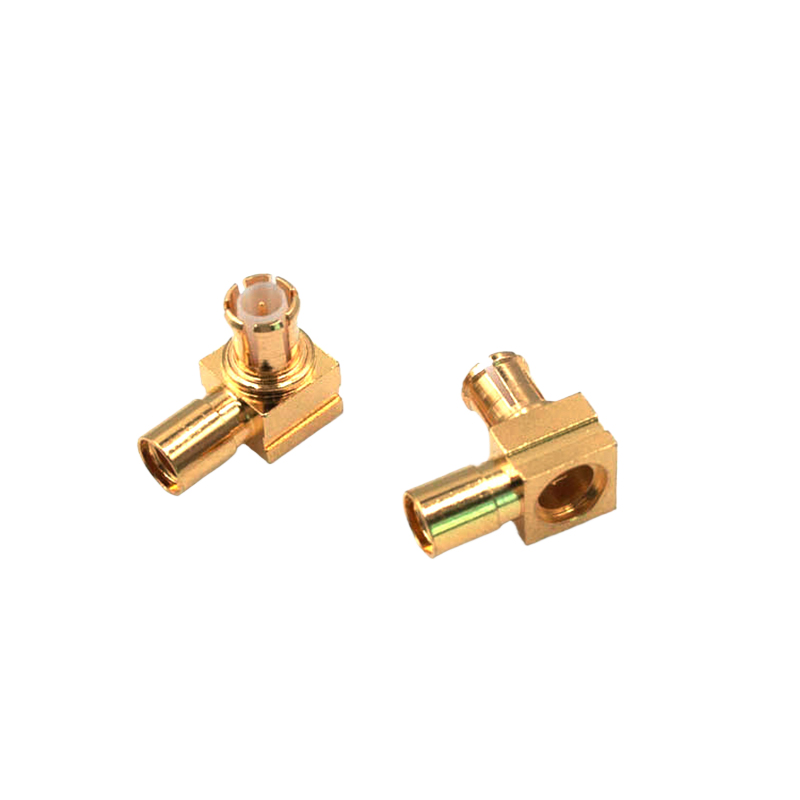 MCX Male Right Angle Connector for RG405 cable