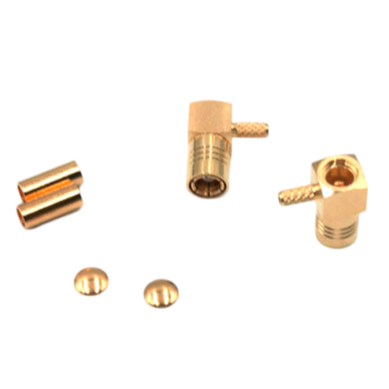 SMB Female Right Angle Connector For RG178 Cable