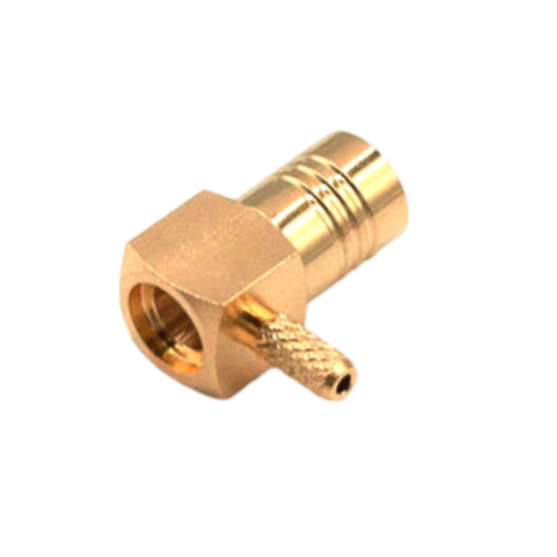 SMB Female Right Angle Connector For RG178 Cable