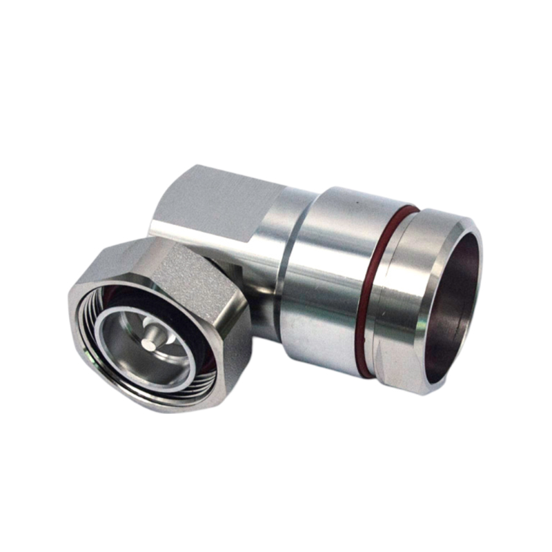 7/16 MALE R/A CONNECTOR FOR 7/8” CABLE